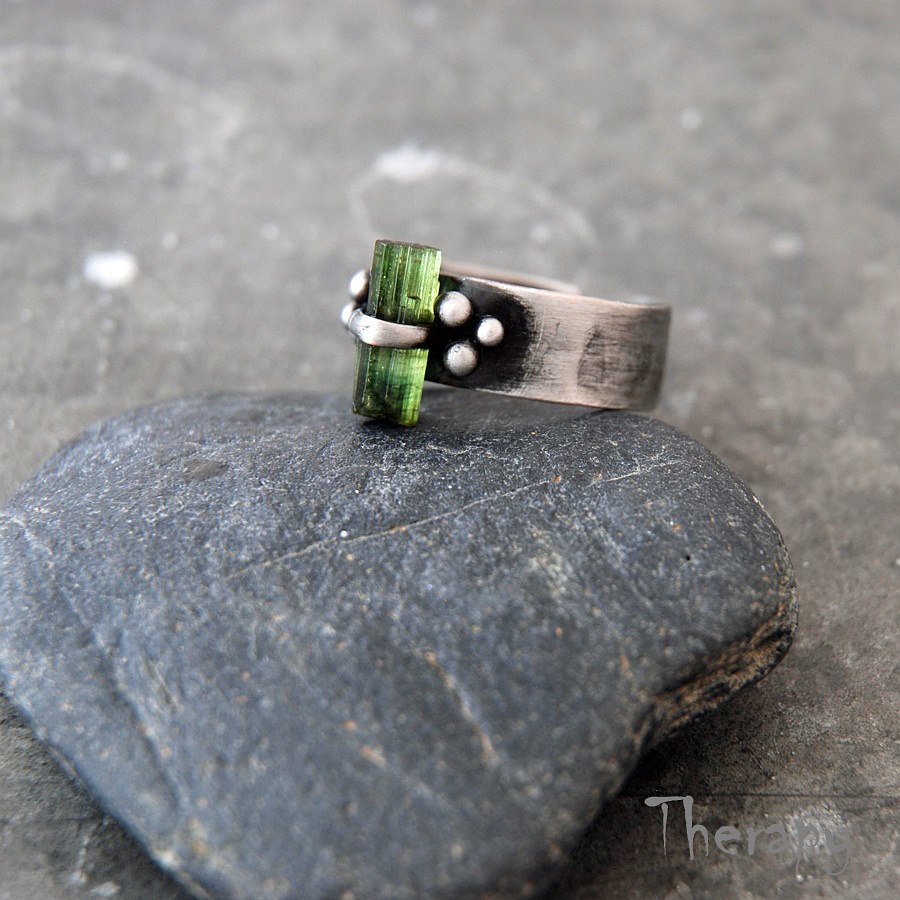 Prstýnek s verdelitem