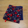 Obal na knihu - výška 22 cm - vlčí máky