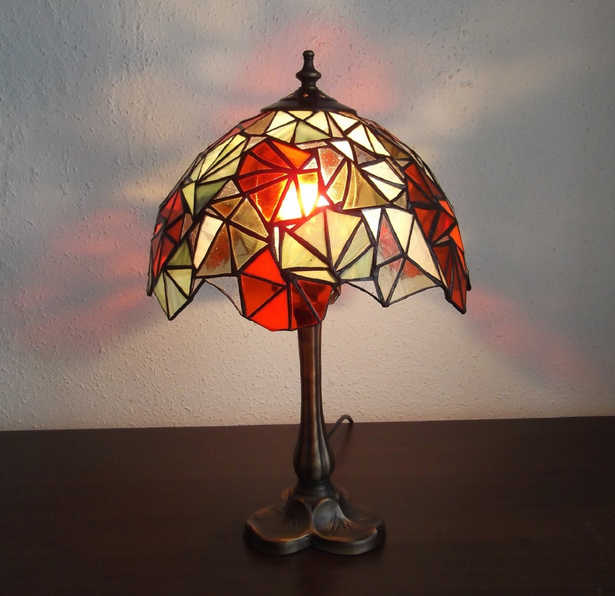 stolní lampa Vlčí máky