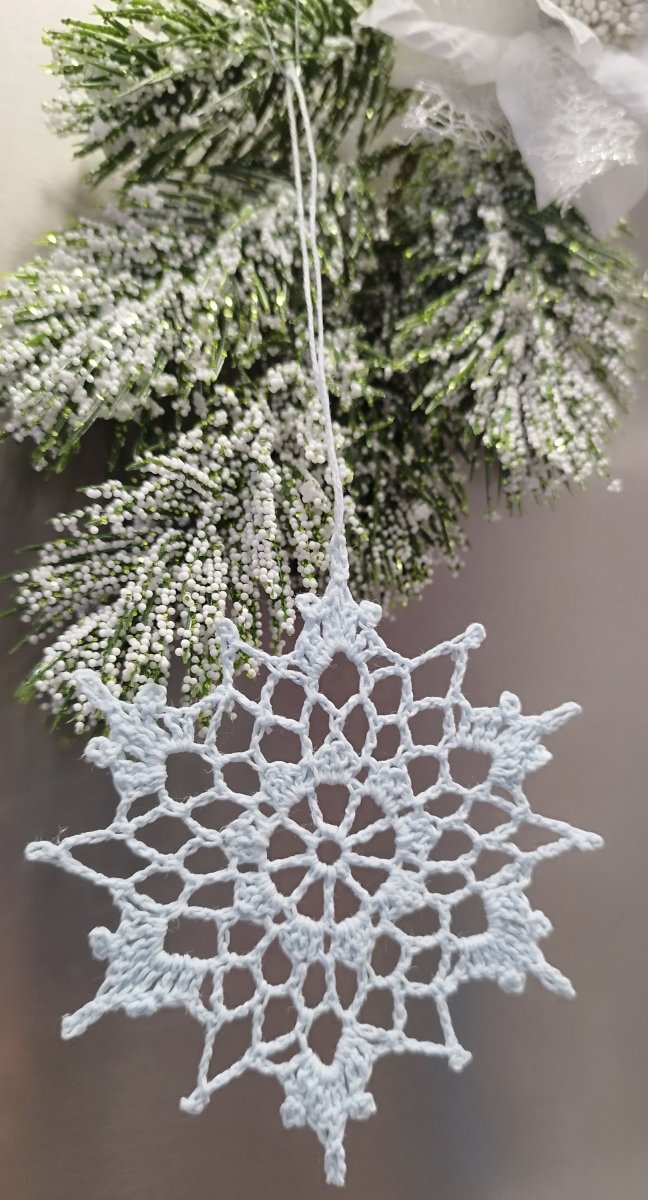 Vločka háčkovaná