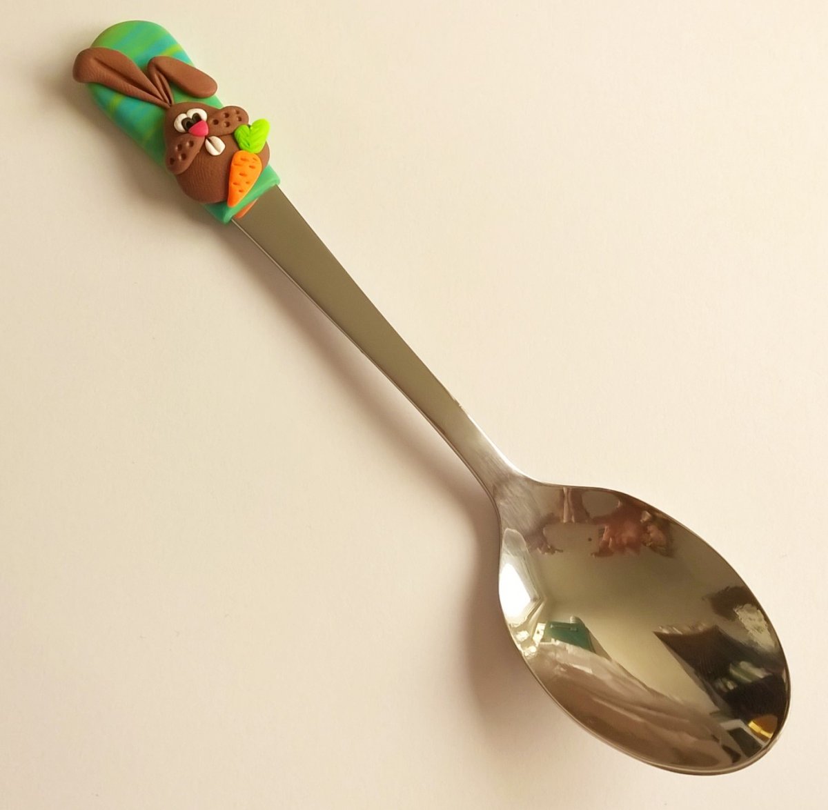 Králíček.....:) Děstká polévková lžíce