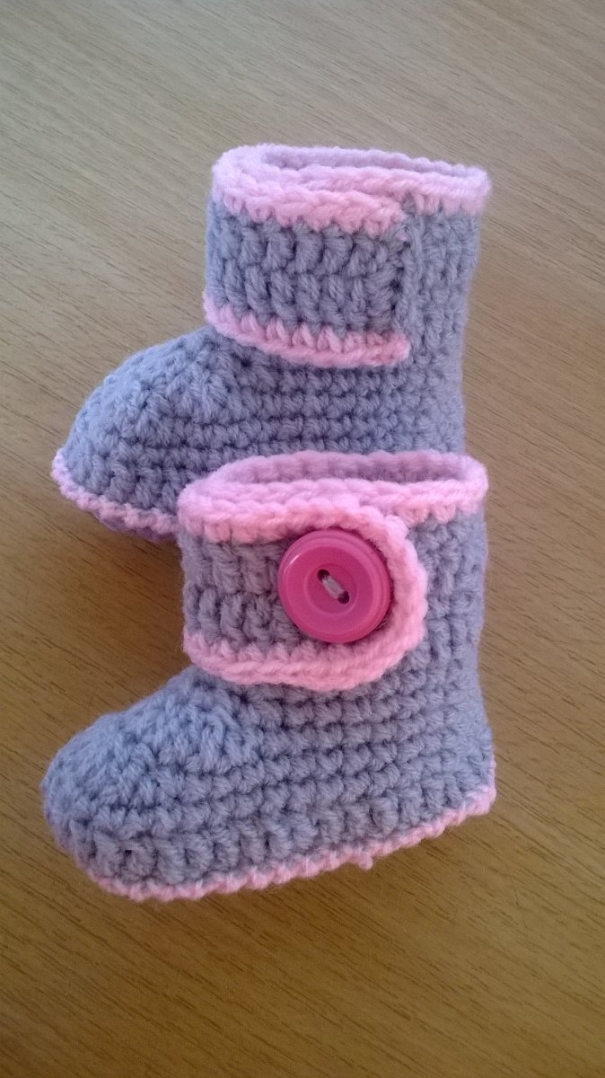 Háčkované botičky