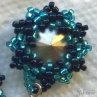 Náušnice Aquamarine Swarovski