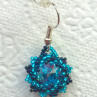 Náušnice Aquamarine Swarovski