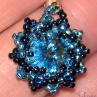 Náušnice Aquamarine Swarovski