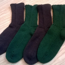 Pletené ponožky vel.44,45,46,47 cena za 2páry