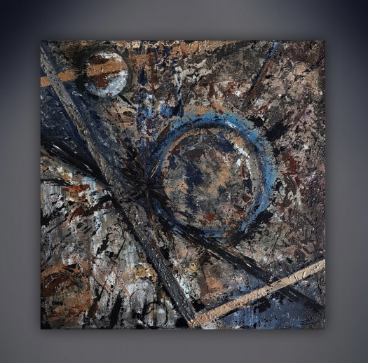 Abstraktní obraz - Kolize