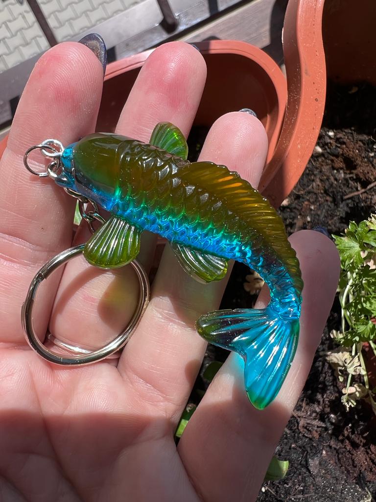 Koi kapr přívěšek na klíče