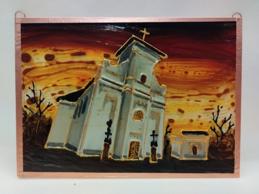 Karvinská perla – Šikmý kostel 10x14cm