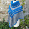 Pončo Blue