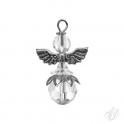 Korálkový andělíček pro štěstí IX (KO243)