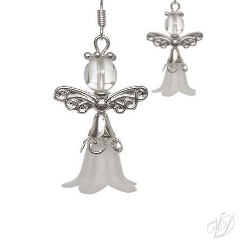 Náušnice - Andělíčci pro štěstí K (0851)