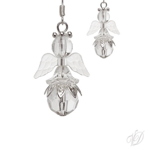 Náušnice - Andělíčci pro štěstí H (0860)