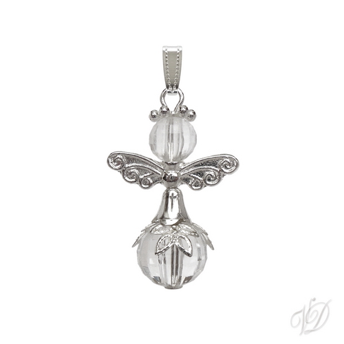 Přívěsek na krk (0864P) - Andělíček pro štěstí C