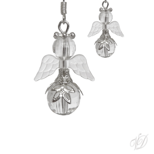 Náušnice - Andělíčci pro štěstí S (0869)