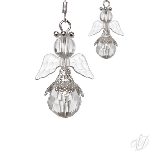 Náušnice - Andělíčci pro štěstí A (0957)