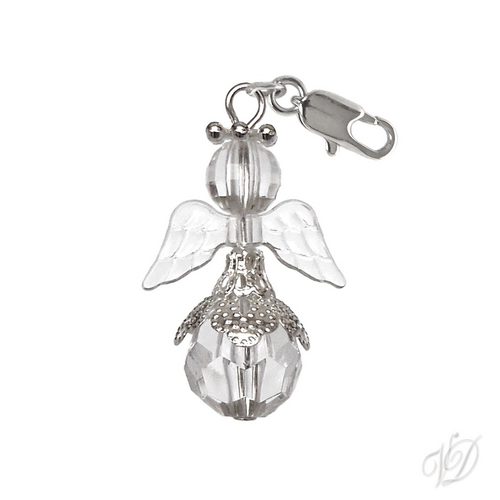 Andělíček přívěsek s karabinkou pro štěstí A (0959)