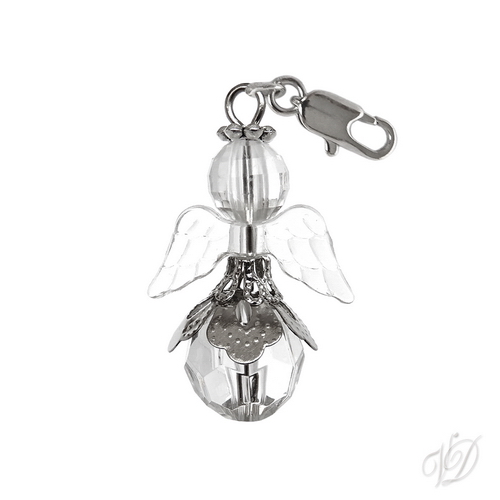 Andělíček přívěsek s karabinkou pro štěstí AA (1009)