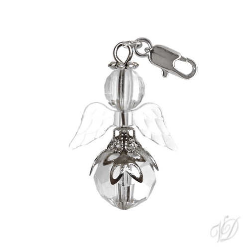 Andělíček přívěsek s karabinkou pro štěstí SS (1012)