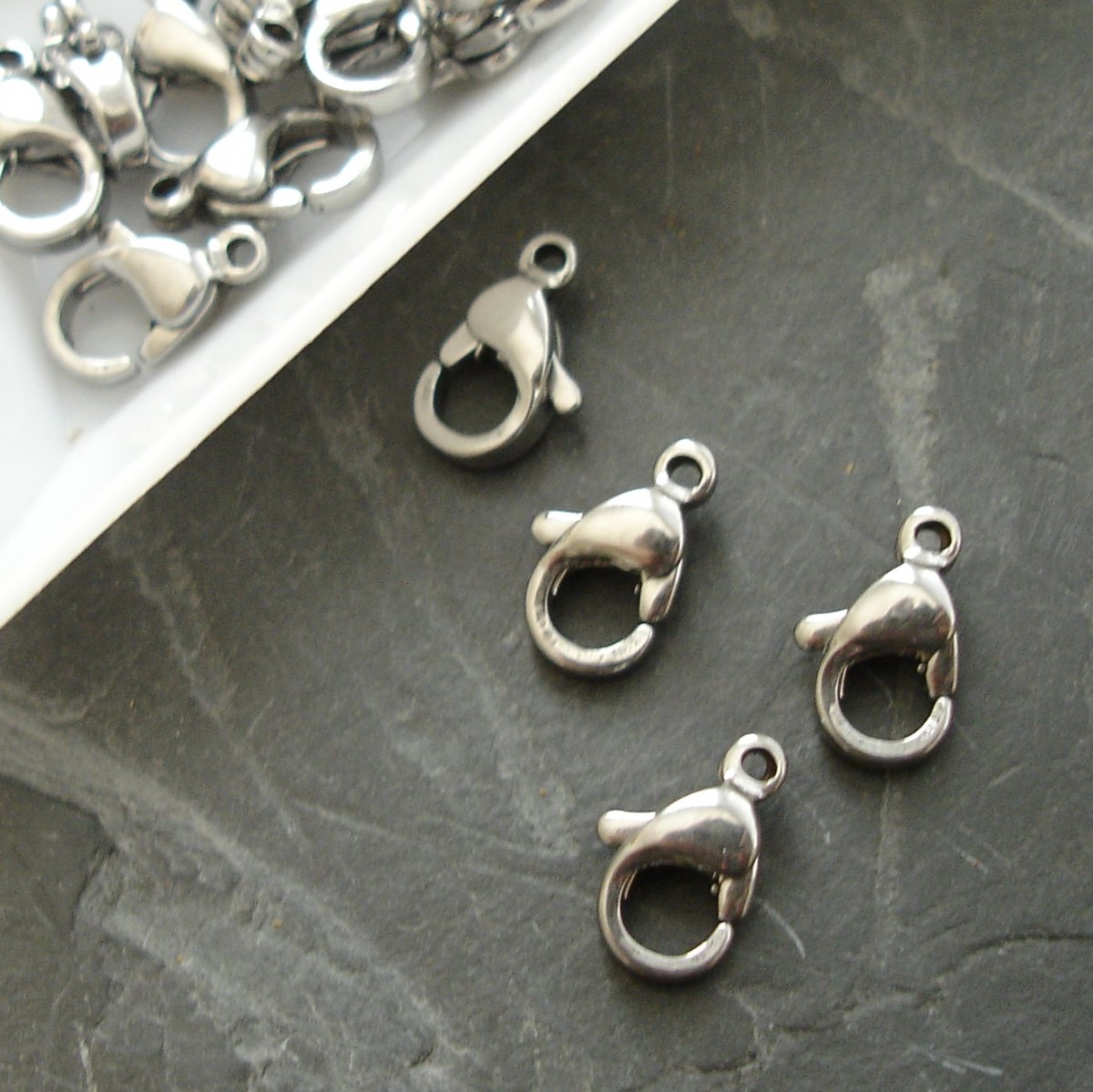 Karabinka 10mm - Stainless Steel 304 - 10 ks