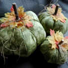 Šitá dýně ZELENÝ MRAMOR velká XL