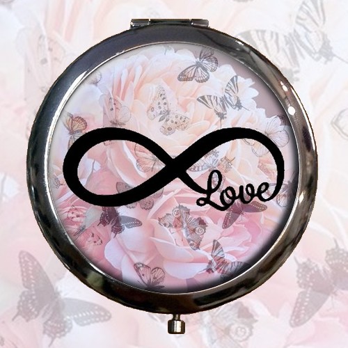 Zrcátko Infinity love
