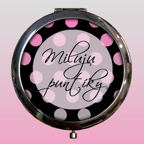 Zrcátko Miluju puntíky