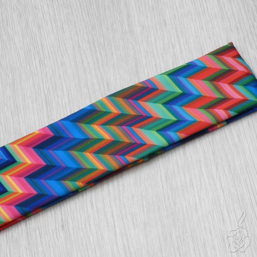 Barevná elastická čelenka - Missoni