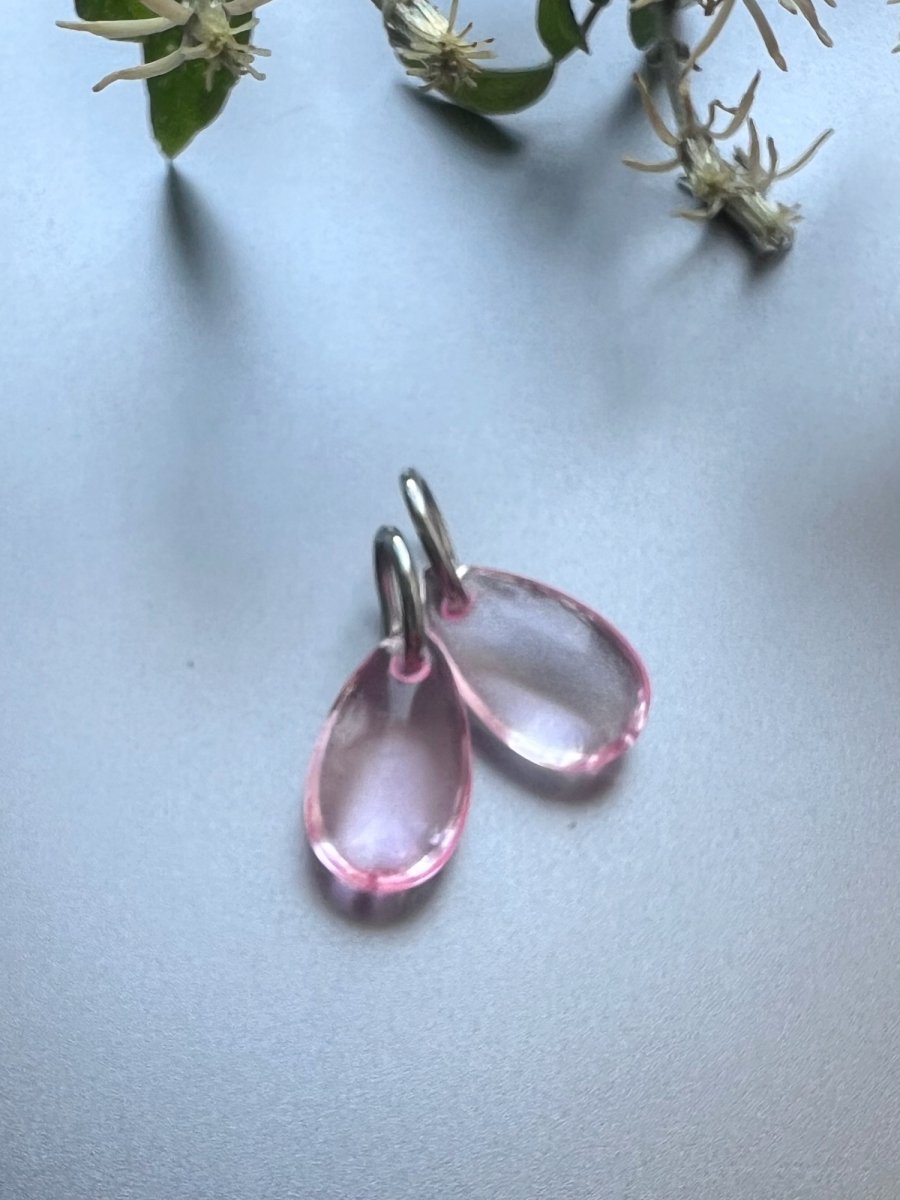 Růžové čiré slzičky na výměnu - S.Steel