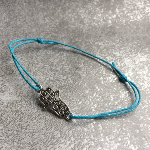Hamsa - tyrkysový náramek