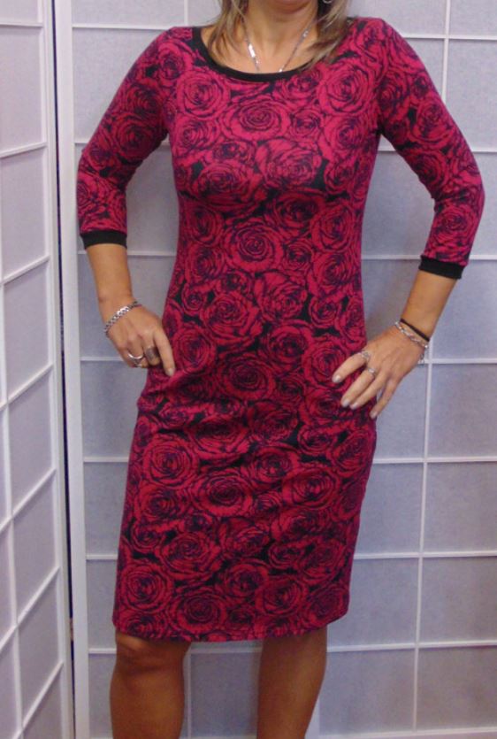 Šaty růže S - XXL 