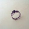 Prstýnek ,,S ametystem"❤️