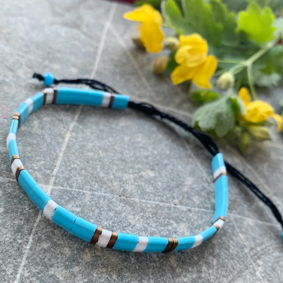 Miyuki Tila náramek č. 23