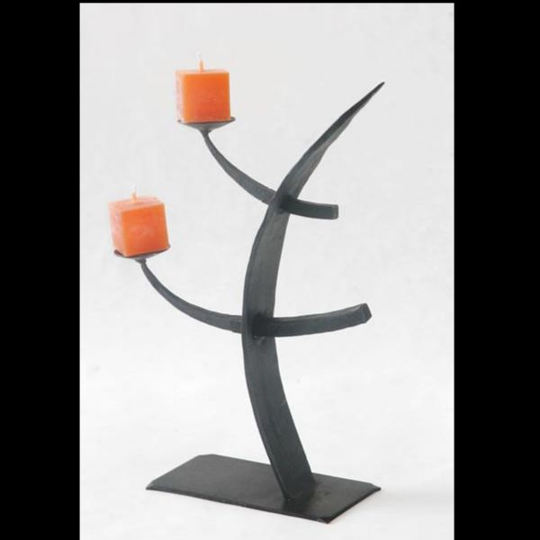 Kovaný svícen Dikobraz A43