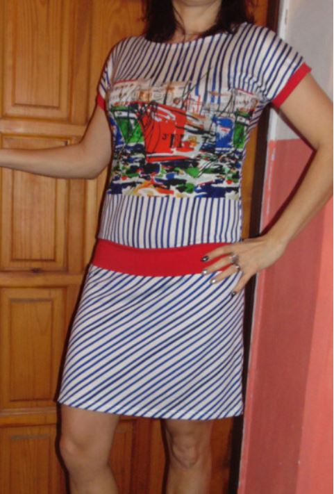 Šaty letní, velikost M (SLEVA 50%)