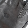 Kožená taška SHOPPER - černá *A*K*C*E*