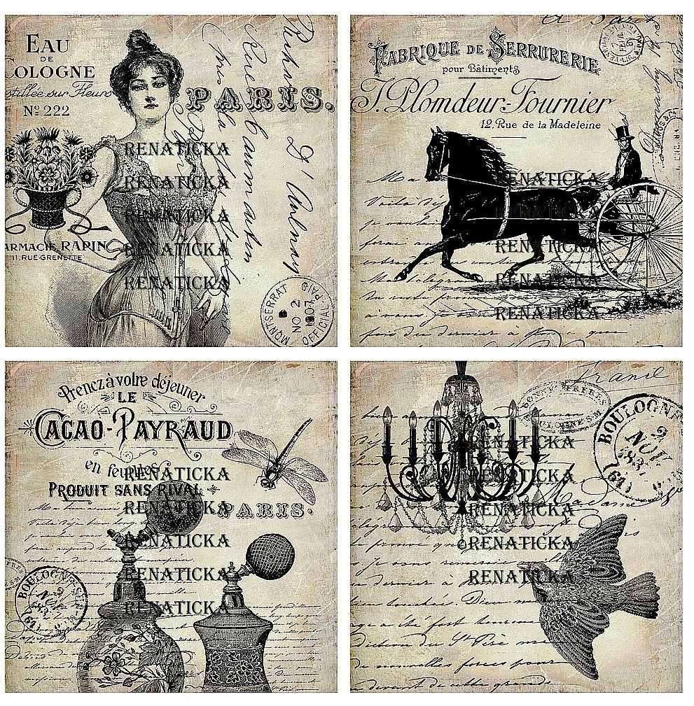 Sada nažehlovacích obrázků A7