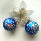 Baňky s lidovým motivem