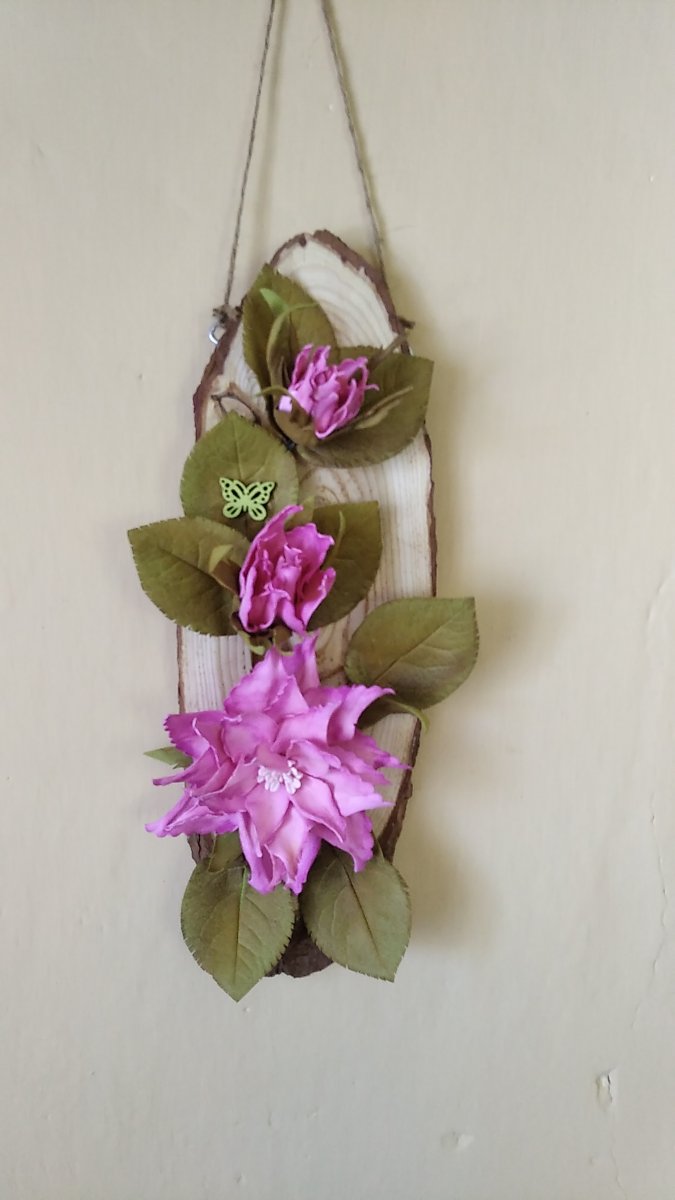 Závěsná dekorace z foamiranu