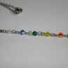 Čakrový náhrdelník - Swarovski - hypoalergenní
