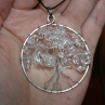 Amulet KŘIŠŤÁLOVÝ STROM ŽIVOTA - chirurgická ocel