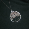 Amulet RŮŽENÍNOVÝ STROM ŽIVOTA - chirurgická ocel