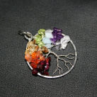 ČAKROVÝ Amulet STROM ŽIVOTA - chirurgická ocel