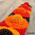 Plameny - náramek s 3D efektem