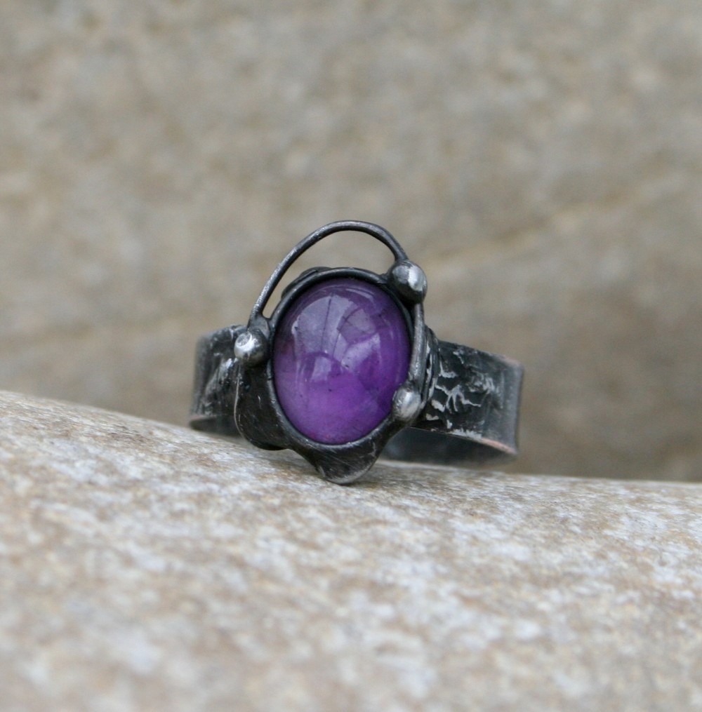 Ametyst prsten