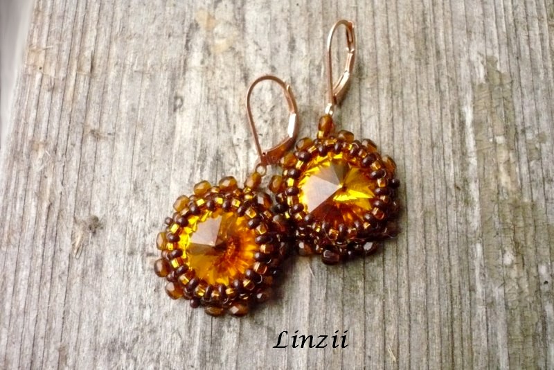 Topazové - swarovski