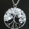 Amulet KŘIŠŤÁLOVÝ STROM ŽIVOTA - chirurgická ocel 