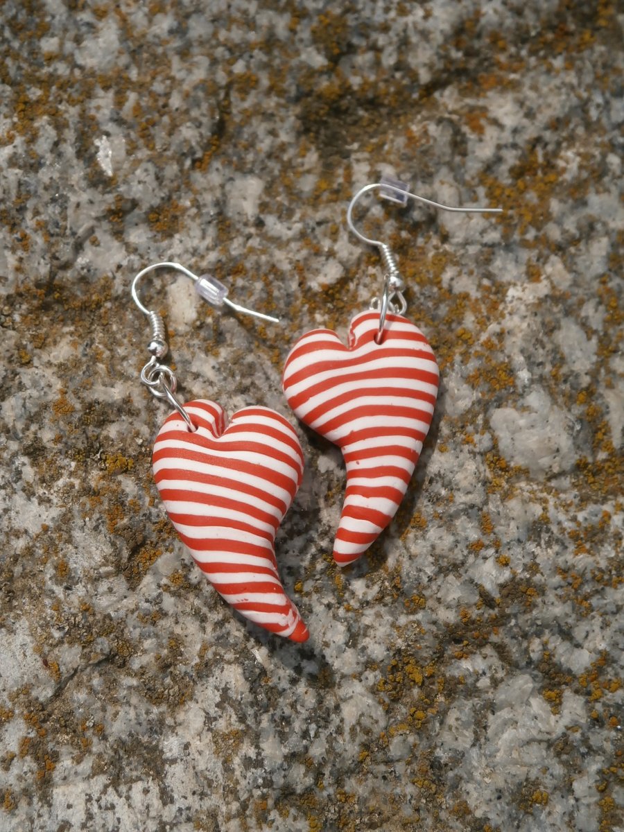 Náušnice srdíčka