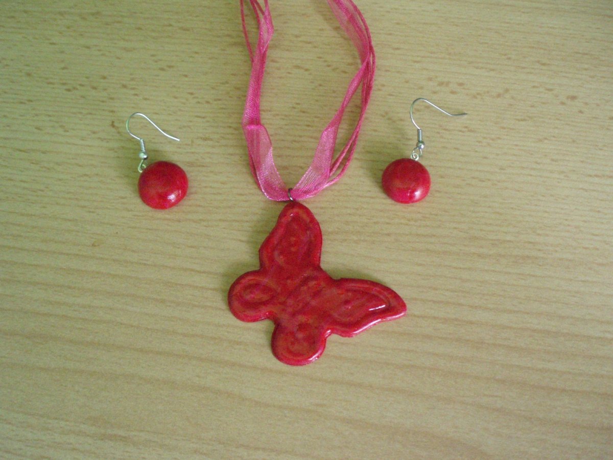 Červánkový motýl s Lentilky