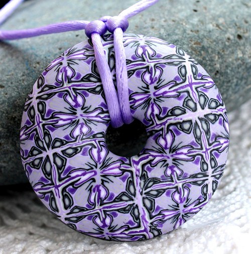 donut .. levandulový